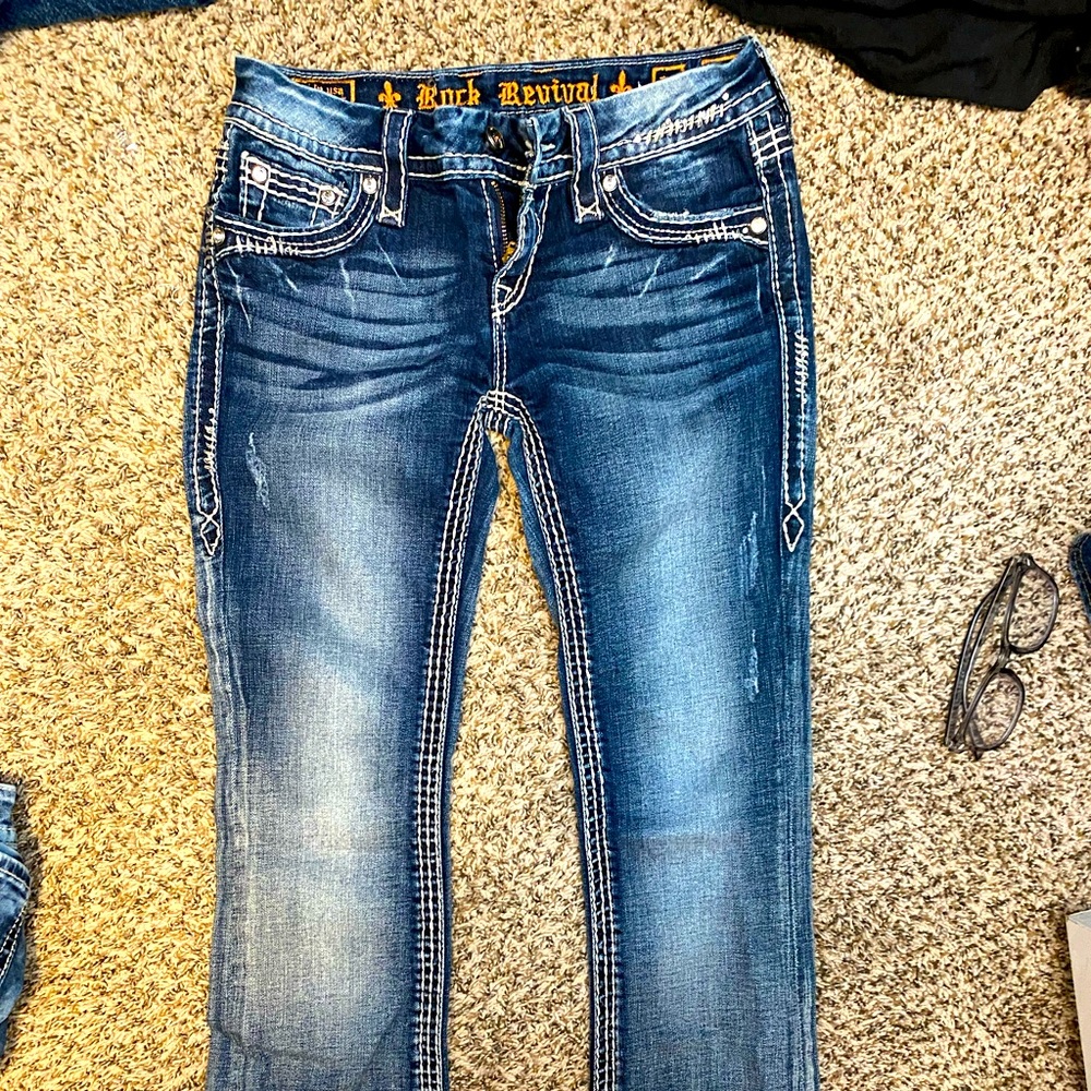 Rock revival jeans